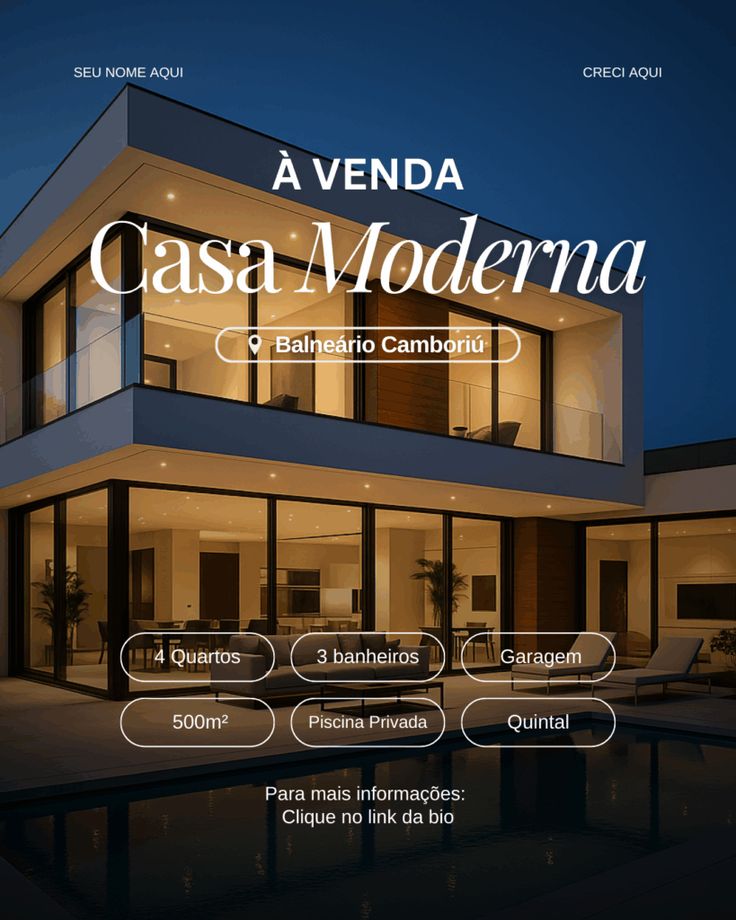 Post: Casa Moderna à venda
